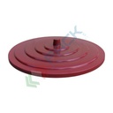 Coperchio per mastello con capacità 700 Lt, colore vinaccia