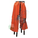 Barella pieghevole in 4 parti, NCF system, realizzata in alluminio, portata 120 Kg