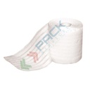 Benda adesiva elastica con spalmatura rigata allossido di zinco, Mis. 6 cm x 4,5 m