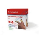 Bendaggio autoaderente elastico e traspirante, Mis. 3 cm x 4,5 m, ideale per coprire ferite specialmente in punti critici come le dita