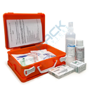 Cassetta pronto soccorso, contenuto base conforme all'allegato 2 del D.lgs. 81/2008-D.M.388/2003, ideale fino a 2 lavoratori (per aziende del gruppo C)