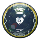 Teca per defibrillatore Rotaid impermeabile, ideale per ambienti esterni ed interni, con allarme, colore verde/giallo