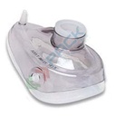 Maschera oronasale in silicone, trasparente anatomica, autoclavabile, calibro 4