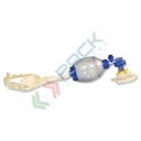 Pallone di rianimazione in PVC, ideale per bambini, volume 680 ml