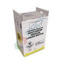 Contenitore raccolta rifiuti pericolosi, 12 Lt, Mis. 22 x 20 x 27 cm