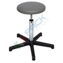 Sgabello girevole a vite, regolabile in altezza, senza ruote