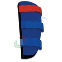 Steccobenda rigida conformabile per avambraccio, in neoprene e alluminio