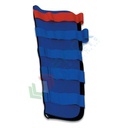 Steccobenda rigida conformabile per gamba, in neoprene e alluminio