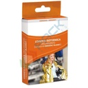 Coperta isotermica in film poliestere con copertura in alluminio/alluminio dorato, Mis. 160 x 220 cm