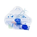 Respiratore bocca a bocca monouso per una prima rianimazione polmonare