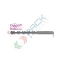 Punte elicoidali cilindriche per muratura serie corta in acciaio fresato con placchetta in metallo duro Ø mm 5 - Art. 417 5