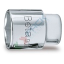 Chiavi a bussola con attacco quadro femmina 1/4" bocca esagonale, cromate mm 8 - Art. 900 8