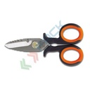 Forbici Per Elettricisti Con Profili A Fresa Graduata In Acciaio Inossidabile, Con Custodia