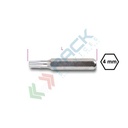 Inserti 4 mm per viti con impronta Tamper Resistant Torx® ? T8 - Art. 1256RTX 8