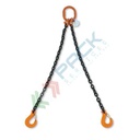 Pendente per sollevamento catena a 2 bracci grado 8 ? D mm 8* - Art. 8092 D8-2