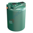 Separatore di oli a coalescenza con filtro estraibile, Mis. Ø 1000 x 1000 H mm, capacità 500 Lt