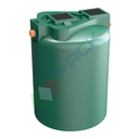 Separatore di oli a coalescenza con filtro estraibile, Mis. Ø 1400 x 2300 H mm, capacità 3500 Lt