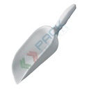 Sessola in plastica (PP) tonda, capacità 100 ml, lunghezza 19 cm, per prelevamento e per usi generali di laboratorio