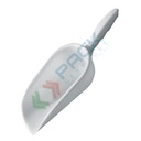 Sessola in plastica (PP) tonda, capacità 200 ml, lunghezza 24 cm, per prelevamento e per usi generali di laboratorio