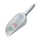 Sessola in plastica (PP) tonda, capacità 300 ml, lunghezza 29 cm, per prelevamento e per usi generali di laboratorio