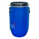 Fusto in plastica (HDPE) ad apertura totale, rotondo, capacità 30 Lt, ADR/ONU per solidi, uso alimentare
