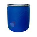 Fusto in plastica (HDPE) ad apertura totale, cilindrico, capacità 136 Lt, ADR/ONU per solidi, uso industriale