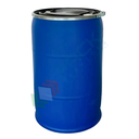 Fusto in plastica (HDPE) ad apertura totale, cilindrico, capacità 220 Lt, ADR/ONU per solidi, uso industriale