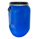 Fusto in plastica (HDPE) ad apertura totale, quadrato, capacità 60 Lt, ADR/ONU per solidi, uso alimentare