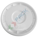 Coperchio in plastica (PP), chiusura a pressione per barattolo 500 ml (Cod. Art. VDR00500)