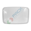 Coperchio in plastica (PP), a pressione per secchio rettangolare 3,5 Lt (VDR3500-RT)