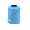 Serbatoio acqua in plastica (PE), cilindrico verticale, capacità 120 Lt, Mis. Ø 500 x 750 H mm, colore azzurro