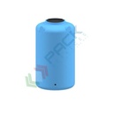 Serbatoio acqua in plastica (PE), cilindrico verticale, capacità 510 Lt, Mis. Ø 740 x 1350 H mm, colore azzurro