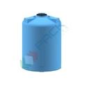 Serbatoio acqua in plastica (PE), cilindrico verticale, capacità 5560 Lt, Mis. Ø 1600 x 3000 H mm, colore azzurro