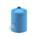 Serbatoio acqua in plastica (PE), cilindrico verticale, capacità 8900 Lt, Mis. Ø 2000 x 3100 H mm, colore azzurro