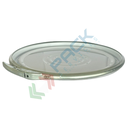 Coperchio con chiusura a cravatta per secchiello in metallo conico Mis. Ø 270 x 450 H mm, capacità 25 Lt (Cod. Art. IRN25)