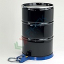 Base scaldafusto per fusti in metallo fino a 200 Lt, potenza 1800 W, tensione 230 V, termostato 50-300 °C