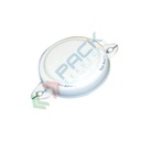 Capsula 3/4" in metallo, colore bianco