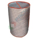 Copertura termoisolante per fusti plastica e metallo 200 Lt, monouso, in PET Metallizzato + PP, protezione media/lunga durata