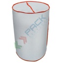 Copertura termoisolante per fusti plastica e metallo 200 Lt, monouso, in PP + PE, protezione breve/media durata