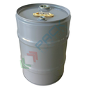 Fusto in ferro cilindrico, capacità 30 Lt,con tappi a vite Tri Sure (inclusi), omologato ADR/ONU, corpo grigio interno laccato