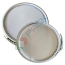 Coperchio a leva con cravatta metallica per secchi conici in metallo Ø 292 mm, colore grezzo