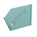 Divisore per contenitori bocca di lupo in lamiera triangolari