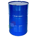 Fusto in ferro cilindrico, capacità 220 Lt, omologato ADR/ONU per liquidi, con tappi a vite Tri Sure (inclusi), corpo blu interno laccato