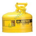 Tanica di sicurezza di tipo I, capacità 9 Lt, maniglia oscillante, colore giallo