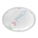 Coperchio in plastica (PP) a pressione, per secchio ovale 18 Lt (VDR18000-0VL) e 13 Lt (VDR13000-0VL)