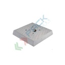 Base di zavorramento al suolo in cemento (per installazione all'esterno)