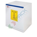 Armadio di sicurezza per lo stoccaggio combinato di prodotti chimici e acidi, Mis. 495 L x 520 P x 620 H mm, apertura a sinistra