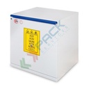 Armadio di sicurezza per lo stoccaggio combinato di prodotti chimici e acidi, Mis. 595 L x 520 P x 720 H mm, apertura a cassettone