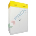 Armadio per prodotti cito tossici chemioterapici, Mis. 1140 L x 600 P x 1900 H mm, 2 porte cieche