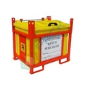 Contenitore per la raccolta di rifiuti pericolosi, capacità 250 Lt, telaio aperto